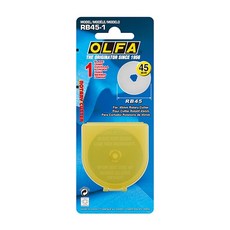 OLFA RB45-1 拼布刀刀片 (適用45-C、RTY-2/G、RTY-2/NS刀) - 富福里, 1個
