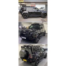 Land Rover Defender 備胎照片外掛裝備箱樓梯行李架, 外掛箱-銀色,統一規格, 1個