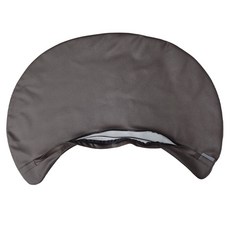 미용실 반달 하프 인조가죽 바나나 쿠션 커버(솜없음)