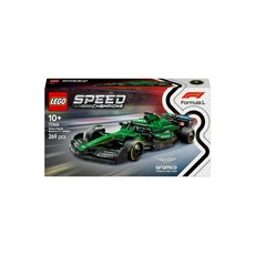 77245 Aston Martin Aramco F1® AMR24 레이스 카 레고 스피드 챔피언, 1개