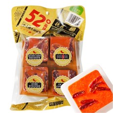 덕장 우지 샤오 훠궈디료 52도 4캡슐 더좡 훠궈디료, 360g, 1개