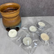 au fait 無非 台灣手工小蠟燭多入組 多款香調試香蠟 適用於餐廳暖燭擴香, 茶蠟 5入組