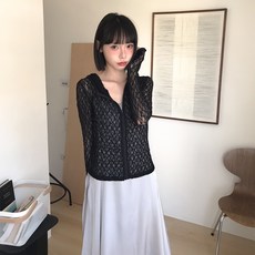 Twenty 純慾蕾絲連帽上衣
