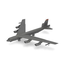 Herpa 1/200 Boeing B52 H 同溫層堡壘 模型, 1個