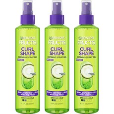 가르니에 Fructis 컬 셰이프 스프레이 젤 스트롱 홀드 250ml 3개