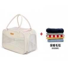 숨숨 강아지 돔형 고양이케이지 접이식 강아지켄넬 켄넬 고양이, 3 베이지+담요(겨울보온나들이), 16근 안에 고양이 12근 안에 강아지 추천, 1개