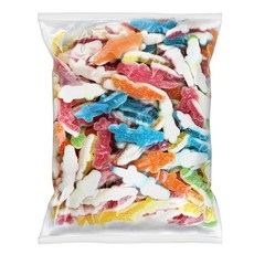 Fini 슈가 크로커다일 모양 젤리, 1kg, 1개