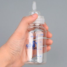 펫 보틀 반려 견 묘 동물 수유 실리콘 젓 꼭지 병, 대