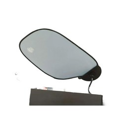 나뭇잎 캐노피 사무실 가림막 천장 에어컨바람 햇빛가리개 스카이블루x방풍x보강 흡착판