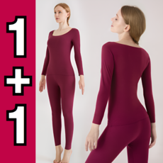 로로핫 발열내의 성인 여성 보온 세트