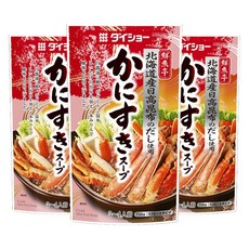 DAISHO 大逸昌 北海道昆布風味蟹鍋湯底, 3包, 750g