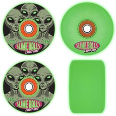 60mm Friends Of Planet 9 야광 조명 업 78a Slime Balls 스케이트보드 바퀴