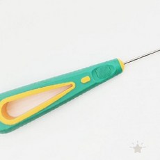 가죽 공예 전용 송곳 갈고리형 끝부분 바느질 구멍 뚫기 수공예 도구 핸드메이드, 1개, 상세페이지 참조