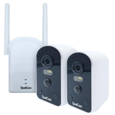 SpotCam Solo Pro 免插電佈線高畫質防水監控套件（電池攝影機）, 1個