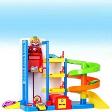 뽀로로 엘리베이터가 움직이는 주차장 자동차 장난감, 상세페이지 참조, 1개