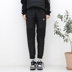 SOON2DLE 女款冬季刺繡絨布長褲