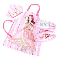 유치원생 예쁜 시크릿쥬쥬 두건 앞치마세트 알찬구성 토시세트