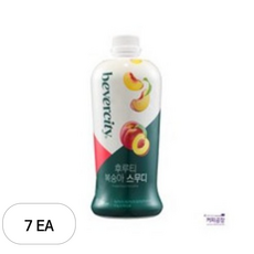 베버시티 세미 후르츠 복숭아 스무디, 7개, 1.8kg