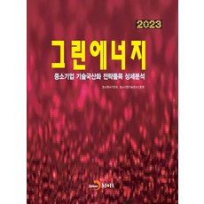 그린에너지(2023):중소기업 기술국산화 전략품목 상세분석, 그린에너지(2023), 중소벤처기업부, 중소기업기술정보진흥원(저), 진한엠앤비