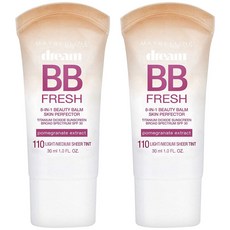 메이블린 드림 프레시 BB 크림 30ml, 110 Light Medium Sheer Tint, 2개