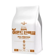 마이백 식물성 아몬드 단백질 분말가루 채식 비건 블루다이아몬드 락토프리 프로틴 1kg, 1개