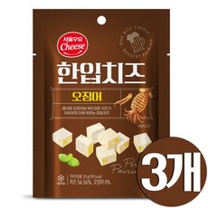 서울우유 한입치즈 오징어 3개