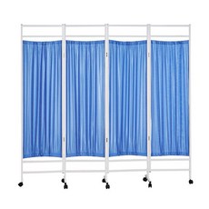 병원 칸막이 접이식 파티션 보건소 피부관리실 간호실, 핑크 4도어 길이2mx높이1.8m