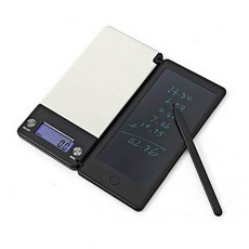 간편 전자저울 메모패드 LCD 절약 47929EA 1(PC), 본상품, 1개