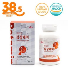 38.5 고양이 강아지 심장 간 영양제 펫타민 심장케어 80g 2개