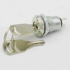 5pcs 키 스위치 ON/OFF 잠금 KS-02