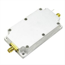 45-1100MHz RF 전력 증폭기 4.5W 24V 드론 GPS BEIDOU WIFI HAM RADIE 용 신호 부스터, 은