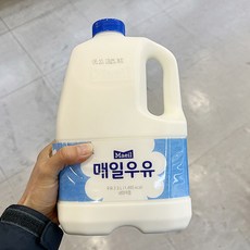 매일 흰우유, 2.3L, 1개
