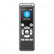 핸디레코더 고음질녹음기 예스쿨 A50 프로페셔널 미니 오디오 3072Kbps 블루투스 통화 디지털 음성 활성화 긴 배터리 수명 USB, 128GB, 5)Black