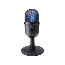 DTAudio聆翔 直播降噪麥克風 PC-MU01 電容式/智能降噪/監聽功能, 黑色, PC-MU