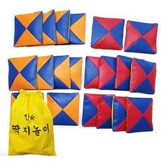 딱지치기 놀이 세트 전통 민속 게임 20개입, 1세트
