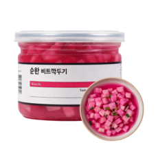 [베리쿡] 아기김치 반찬 비트깍두기 250g, 1개