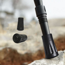 등산 스틱 촉 보호캡 1P 액세 사리 고무 패킹 마개 스틱캡 고무캡 부품 용품, 블랙 1P, 블랙