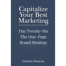 (英文圖書)The One-Page Brand Strategy 平裝版, Independently Published, 英文
