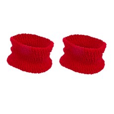 INCONTRO 超細纖維四向彈力修身款高爾夫圍脖 2件組, 紅色