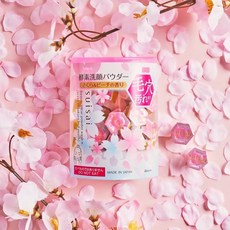 櫻花限定款 日本製 Kanebo 佳麗寶 suisai 酵素 洗顏粉 0.4g x 32顆入, 1個, 25年新包裝