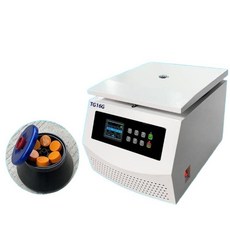 실험실 원심분리기 실습 고속 16000~20000rpm 휴대용 저온 분리기 데스크탑 팬냉, 1.16G10개5ml