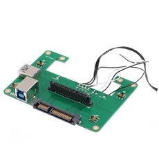 USB-SATA 어댑터 SSD 하드 디스크 전압 수리 도구 플라잉 라인 점프 와이어 플래시 CF 호환 나쁜 섹터 데이, 01 녹색