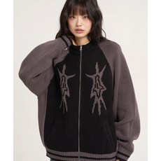 브랜드정품 벤힛 VENHIT spark 레글런 니트집업 254080