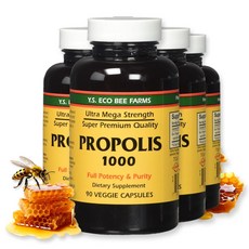 YS Eco Bee Farms Propolis 1000 와이에스 에코 비 팜 프로폴리스 1000 90정 4팩, 4개
