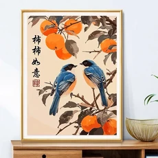 명화 유화 그리기 세트 꽃병 인쇄 11ct 크로스 스티치 diy 자수 키트 dmc 스레드 수제 뜨개질 바느질 수공예 방 판매, hma42582, 60x80cm, 11ct 면사, 1개