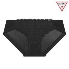매장정품 GUESS 게스 프리컷 레이스 햄라인팬티 GDWBP611BK 778345