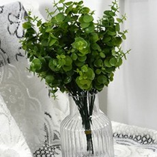 실내 장식 인공 녹색 식물 가지 잎사귀 촬영 배경 소품 거실 침실 카페 스튜디오, G 아스파라거스 고사리