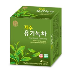 송원 제주 유기녹차 40티백, 1.2g, 40개입, 1개