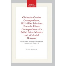 (英文圖書)Gladstone-Gordon Correspondence 1851-1896. Selections from the Private Correspo... 平裝版, American Philosophical Soci..., 英文