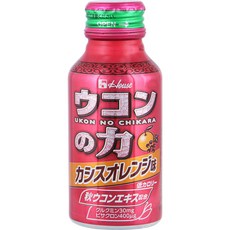 [일본정품]하우스 우콘노치카라 카시스 오렌지 숙취해소 음료 100ml 4530503701327, 1개